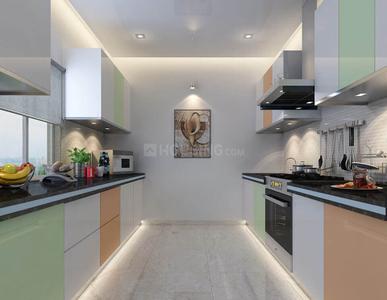 Kitchen Image of 900 Sq.ft 2 BHK Apartment / Flat for sale in Gurukrupa Marina Enclave Wings M N Phase ll, Malad West Mumbai for Rs. 14850000