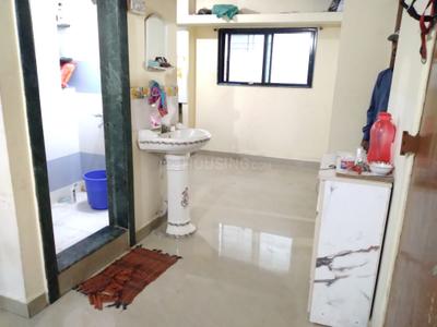 Bathroom Image of 600 Sq.ft 1 BHK Builder Floor for rent in Wadgaon Sheri Pune for Rs. 20000