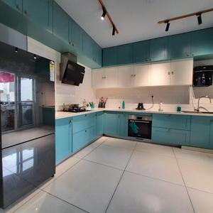 Kitchen Image of 1600 Sq.ft 3 BHK Apartment / Flat for sale in Suguna Upper Crest, RR Nagar Bengaluru for Rs. 23000000