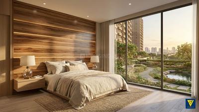 Bedroom Image of 2100 Sq.ft 3 BHK Apartment / Flat for sale in Ambuja Utalika Luxury, Mukundapur Kolkata for Rs. 26800000