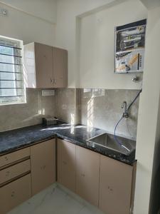Kitchen Image of 600 Sq.ft 1 BHK Apartment / Flat for rent in Nagavara Bengaluru for Rs. 25000