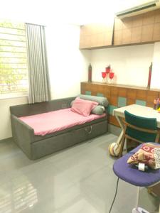 Bedroom Image of 2295 Sq.ft 3 BHK Apartment / Flat for rent in Vandemataram Greens, Ghatlodiya Ahmedabad for Rs. 55000