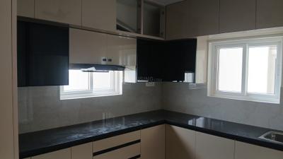 Kitchen Image of 2100 Sq.ft 3 BHK Apartment / Flat for rent in Spectra, Financial District Hyderabad for Rs. 80000