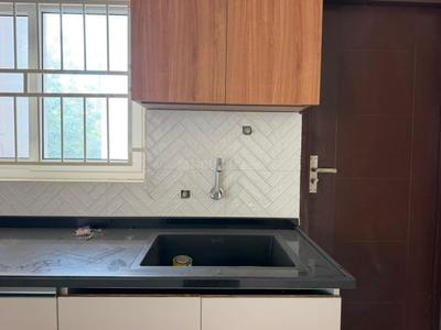 Kitchen Image of 1450 Sq.ft 3 BHK Apartment / Flat for rent in Thanisandra Bengaluru for Rs. 38575