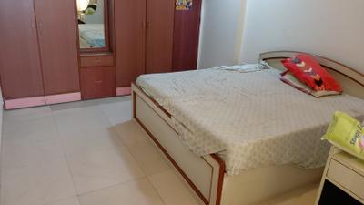 Bedroom Image of 1650 Sq.ft 3 BHK Apartment / Flat for rent in Vanashree Apartment, Seawoods Navi Mumbai for Rs. 149000