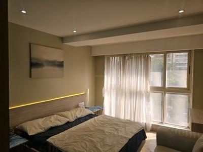 Bedroom Image of 1200 Sq.ft 3 BHK Apartment / Flat for sale in Akruti Kalaya Tower, Prabhadevi Mumbai for Rs. 60000000