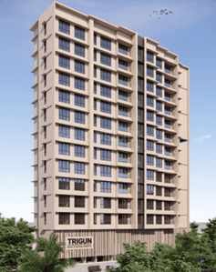 Image of 1010 Sq.ft 3 BHK Apartment / Flat for sale in National Trigun, Chembur, Mumbai for Rs. 31000000