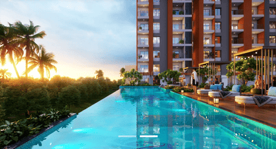 Image of 978 Sq.ft 2 BHK Apartment / Flat for sale in Krisala 41 Zillenia, Punawale, Pune for Rs. 7700000