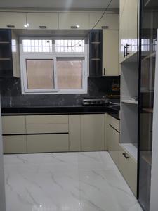 Kitchen Image of 1600 Sq.ft 3 BHK Apartment / Flat for rent in Freedom Fighters Enclave New Delhi for Rs. 58000