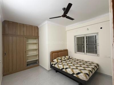 Bedroom Image of 1100 Sq.ft 2 BHK Independent House for rent in Devarachikkana Halli Bengaluru for Rs. 50000