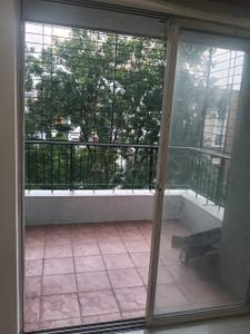 Balcony Image of 850 Sq.ft 2 BHK Apartment / Flat for rent in Kumar Primavera B6, Wadgaon Sheri Pune for Rs. 33000