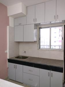 Kitchen Image of 600 Sq.ft 1 BHK Apartment / Flat for rent in Vikram Golf View Condos, Sector 19 Dwarka New Delhi for Rs. 24500