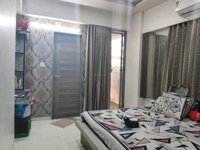 Bedroom Image of 1113 Sq.ft 3 BHK Apartment / Flat for rent in JHY Beverly Hills, Nana Chiloda Ahmedabad for Rs. 25000