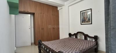 Bedroom Image of 850 Sq.ft 1 BHK Apartment / Flat for rent in Ballygunge Kolkata for Rs. 35500
