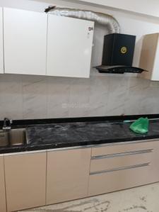 Kitchen Image of 1041 Sq.ft 3 BHK Apartment / Flat for rent in Mirchandani Shalimar Fortleza Phase 1, Hoshangabad Road Bhopal for Rs. 40000