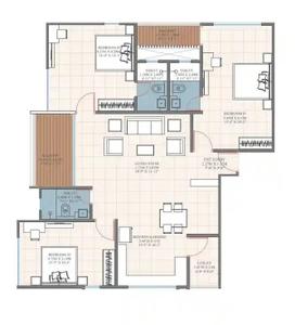 Image of 2006 Sq.ft 3 BHK Apartment / Flat for sale in Ravetkar Suman , Erandwane, Pune for Rs. 42800000