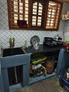 Kitchen Image of 950 Sq.ft 1 BHK Builder Floor for rent in Mailasandra Bengaluru for Rs. 6000