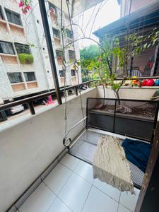 Balcony Image of 1100 Sq.ft 2 BHK Apartment / Flat for rent in Erandwane Pune for Rs. 32000