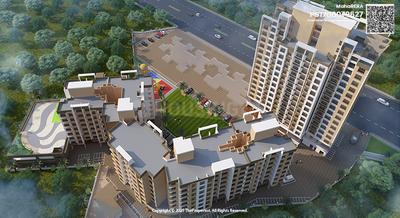 Image of 806 Sq.ft 2 BHK Apartment / Flat for sale in Dynamic Crest Phase II Titlis, Dombivli East, Thane for Rs. 5500000