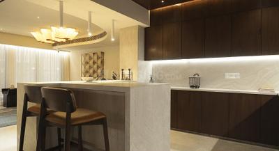 Kitchen Image of 2188 Sq.ft 3 BHK Apartment / Flat for sale in Kavisha The Portrait, Shela Ahmedabad for Rs. 11800000
