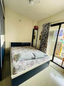 Bedroom Image of 1200 Sq.ft 2 BHK Apartment / Flat for rent in Devjit Pramukh Green Plus Bldg H, Chala Vapi for Rs. 24000