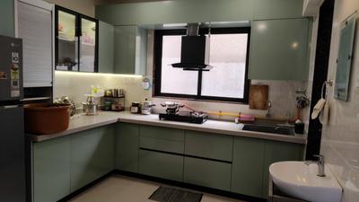 Kitchen Image of 1230 Sq.ft 2 BHK Apartment / Flat for sale in Dahin Nagar Surat for Rs. 5100000