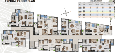 Image of 1444 Sq.ft 3 BHK Apartment / Flat for sale in Mancheswar Industrial Estate, Bhubaneswar for Rs. 9819199
