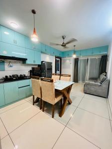 Kitchen Image of 750 Sq.ft 1 BHK Apartment / Flat for rent in Palazhi Kozhikode for Rs. 35000