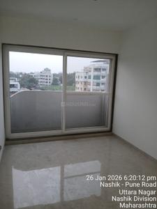 Bedroom Image of 1064 Sq.ft 2 BHK Apartment / Flat for rent in Shreeji Infinia, Uttara Nagar Nashik for Rs. 18500