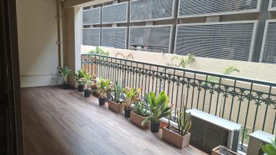 Balcony Image of 1691 Sq.ft 4 BHK Apartment / Flat for sale in Rajyash Regius, Bopal Ahmedabad for Rs. 14500000