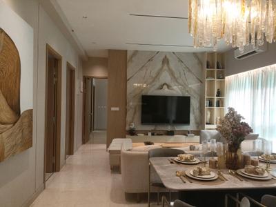 Living Room Image of 976 Sq.ft 2 BHK Apartment / Flat for rent in Kalpataru Aura, Ghatkopar West Mumbai for Rs. 80000