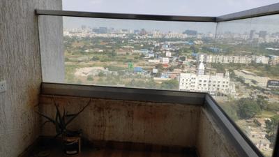 Balcony Image of 550 Sq.ft 1 BHK Apartment / Flat for rent in VTP Leonara Building G, Mahalunge Pune for Rs. 21999