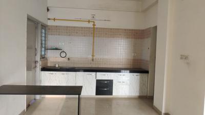 Kitchen Image of 1200 Sq.ft 3 BHK Apartment / Flat for rent in Ishan Residency, Chandkheda Ahmedabad for Rs. 26500