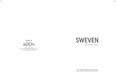 Image of 2376 Sq.ft 3 BHK Apartment / Flat for sale in Shreeji Sweven By Signature, Chharodi, Ahmedabad for Rs. 12408000