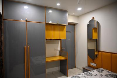Bedroom Image of 1450 Sq.ft 3 BHK Penthouse for sale in Flora Ixora, Bopal Ahmedabad for Rs. 15500000