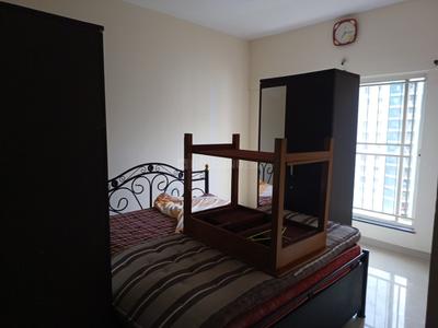Bedroom Image of 1250 Sq.ft 2.5 BHK Apartment / Flat for rent in Pegasus Megapolis Splendour, Hinjawadi Phase 3 Pune for Rs. 28000