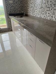 Kitchen Image of 900 Sq.ft 2 BHK Apartment / Flat for rent in Shilphata Thane for Rs. 24000