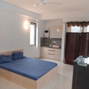 Bedroom Image of 1500 Sq.ft 1 RK Builder Floor for rent in Sector 28 Gurgaon for Rs. 26000