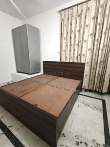 Bedroom Image of 1200 Sq.ft 3 BHK Builder Floor for rent in Lajpat Nagar New Delhi for Rs. 65000