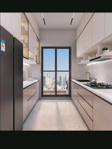 Kitchen Image of 750 Sq.ft 2.5 BHK Apartment / Flat for sale in Hum Emerald Heights, Kandivali West Mumbai for Rs. 18000000