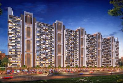 Image of 900 Sq.ft 2 BHK Apartment / Flat for sale in Mohan Precious Greens Phase II, Ambernath East, Ambernath for Rs. 4500000