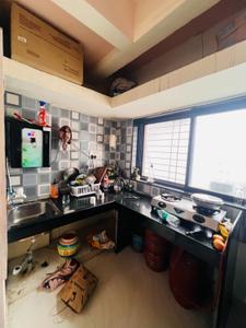 Kitchen Image of 520 Sq.ft 1 BHK Builder Floor for rent in Gokhalenagar Pune for Rs. 23500