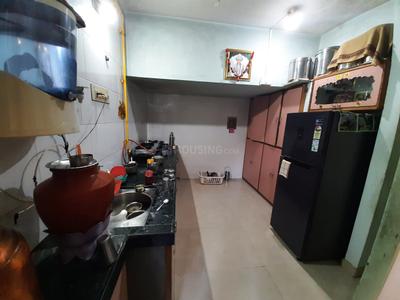 Kitchen Image of 1250 Sq.ft 3 BHK Apartment / Flat for sale in Sardar Nagar Rajkot for Rs. 6000000