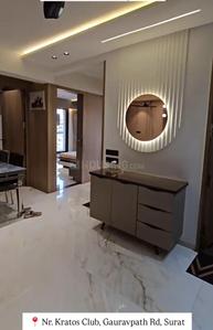 Hall Image of 2000 Sq.ft 3 BHK Apartment / Flat for sale in Pal Surat for Rs. 11100000