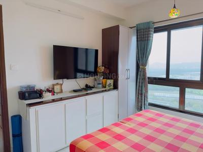 Bedroom Image of 820 Sq.ft 2.5 BHK Apartment / Flat for rent in Wadhwa Wadhwa Atmosphere, Mulund West Mumbai for Rs. 85000