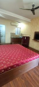 Bedroom Image of 350 Sq.ft 1 RK Builder Floor for rent in Mahalakshmi Nagar Indore for Rs. 12000