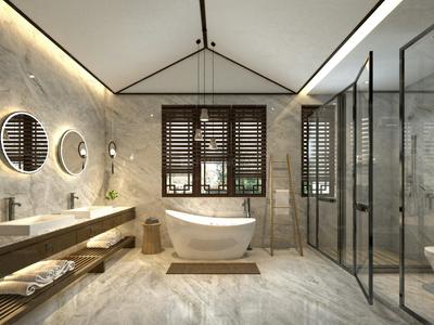 Bathroom Image of 2160 Sq.ft 4 BHK Apartment / Flat for sale in BJB Nagar Bhubaneswar for Rs. 16979000