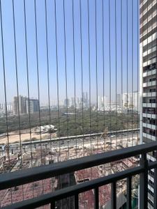 Balcony Image of 2020 Sq.ft 3 BHK Apartment / Flat for rent in Rajapushpa Provincia, Narsingi Hyderabad for Rs. 74000