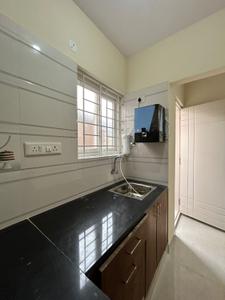Kitchen Image of 701 Sq.ft 1 BHK Apartment / Flat for rent in BTM Layout Bengaluru for Rs. 31899
