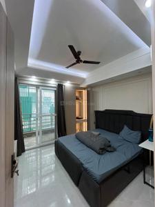 Bedroom Image of 757 Sq.ft 1 BHK Apartment / Flat for rent in Indraprasth Gulmohar, Vastrapur Ahmedabad for Rs. 15000